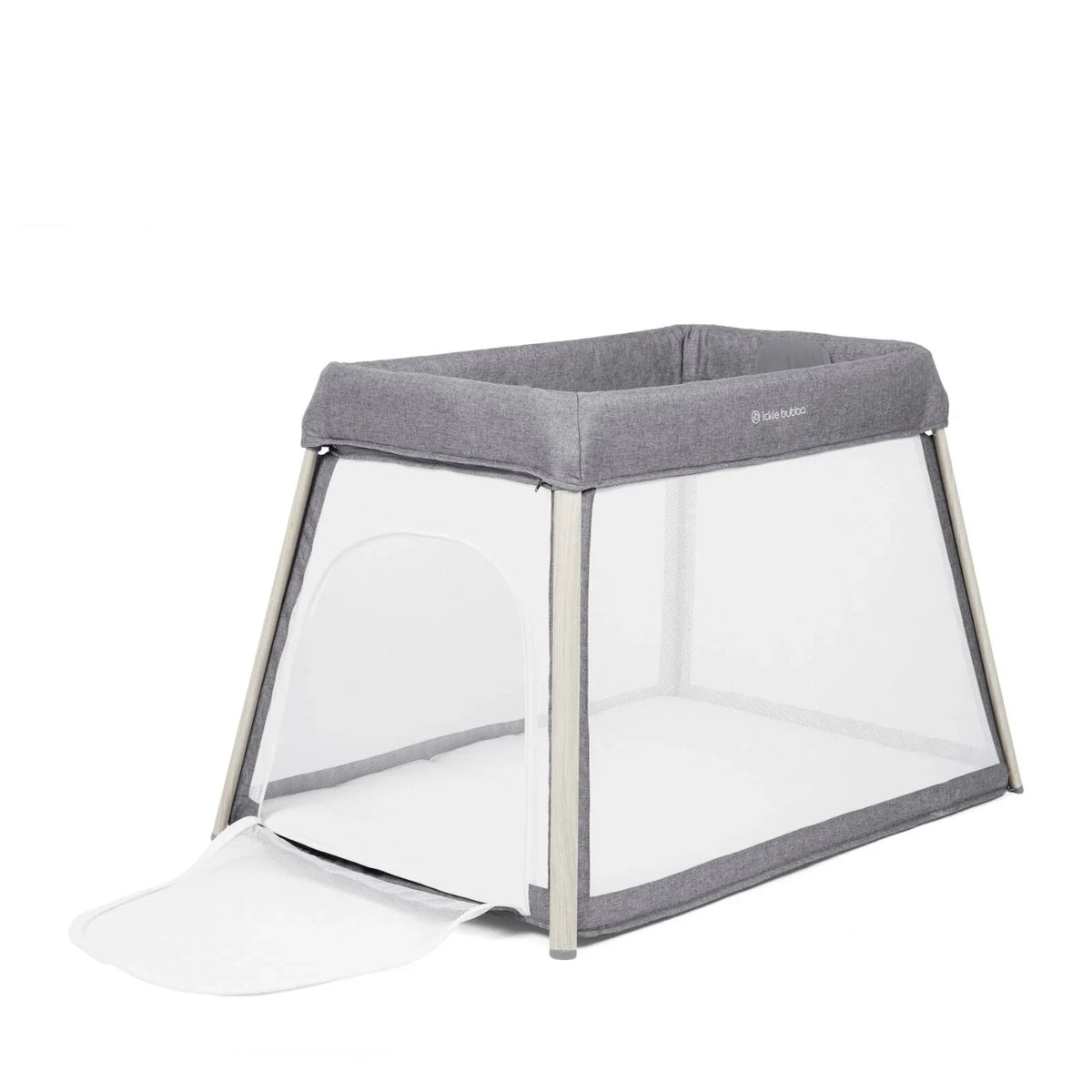 Ickle Bubba Scout 3-in-1 Travel Crib Cot & Playpen - Ash Grey