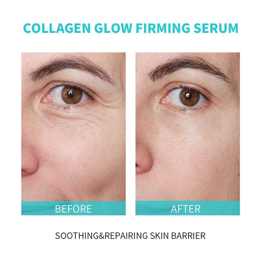 BACHERI Collagen Glow Firming Serum – Hyaluronic Acid, Centella & Adenosine | Hydration & Anti-Aging