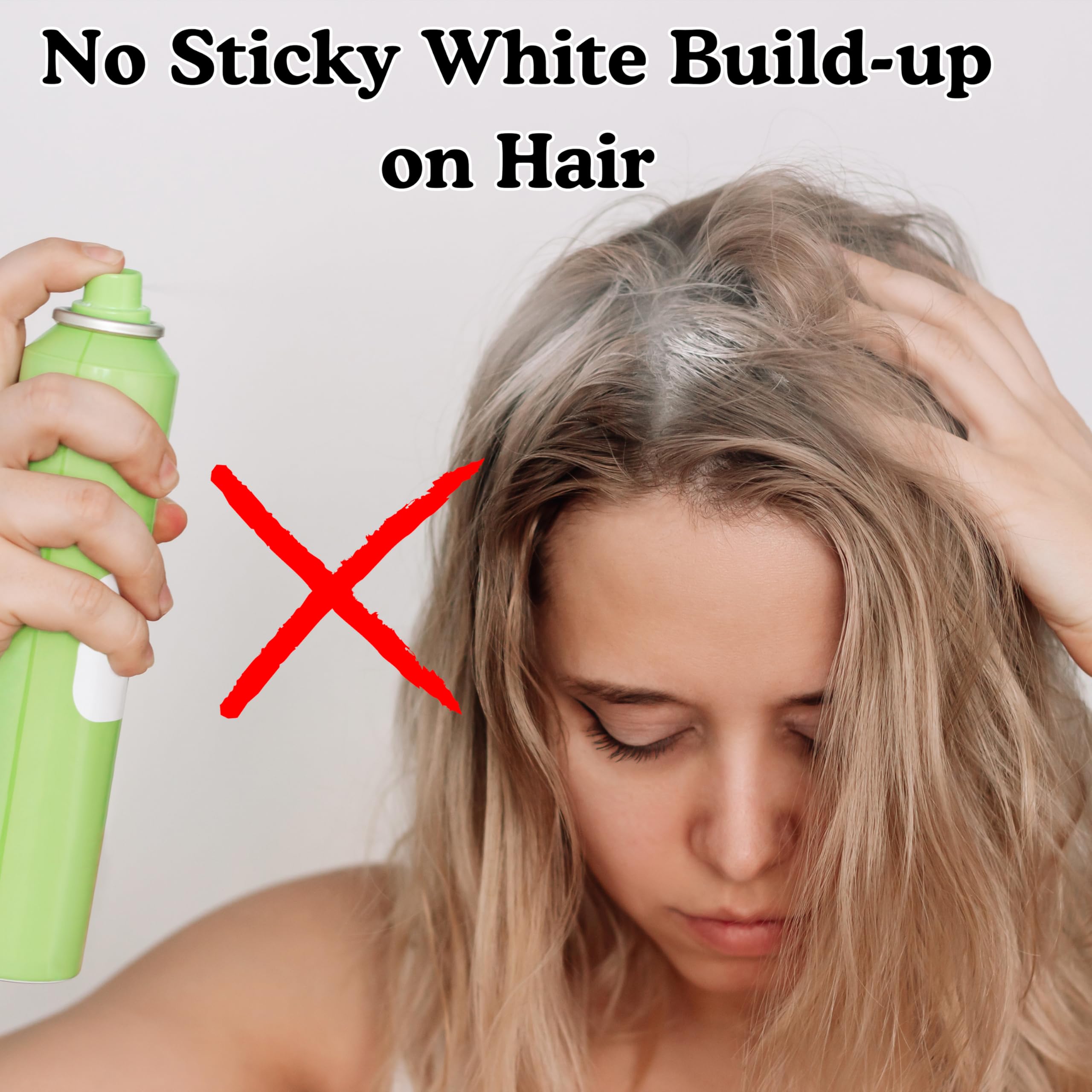 Back2Naturalness 100% Natural Dry Shampoo for Dark Hair & Brunettes – Unscented