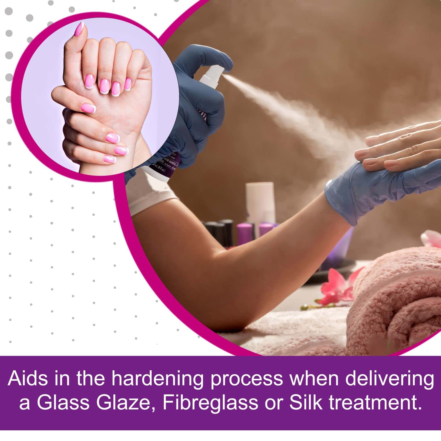 BackScratchers Kikr Spray Activator – Fast Nail Resin Cure for Fiberglass or Silk Wraps (8 oz)