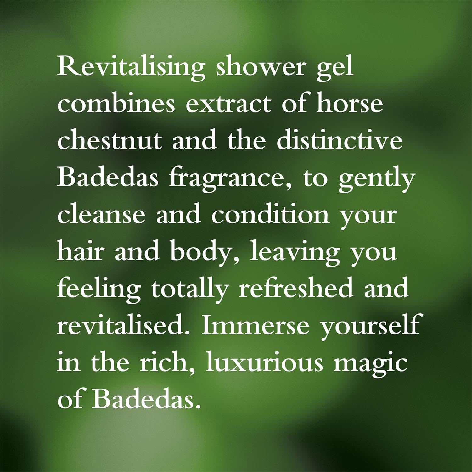 Badedas Revitalising Shower Gel, Shampoo & Conditioner – 200ml Pack of 6