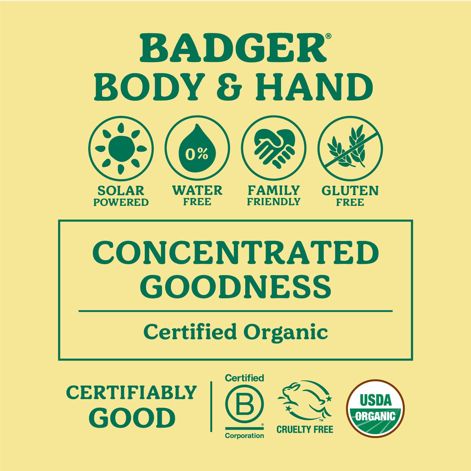 Badger Foot Balm – 100% Organic Foot Cream for Dry Feet & Heels | 2 oz Tin (2-Pack)