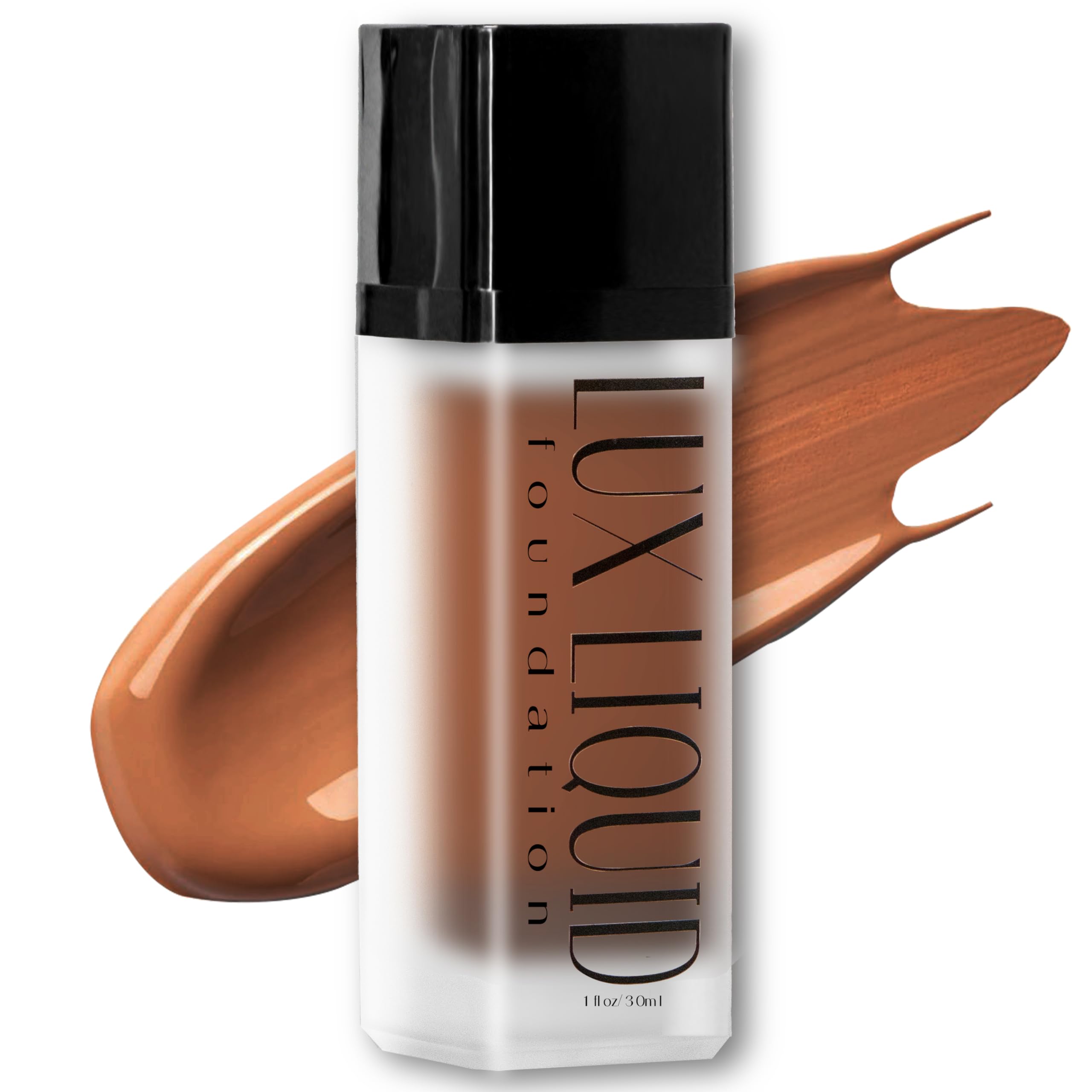 BaeBlu Organic Aloe-Based LUX Liquid Foundation - Espresso | Vegan, Gluten-Free, Made in USA