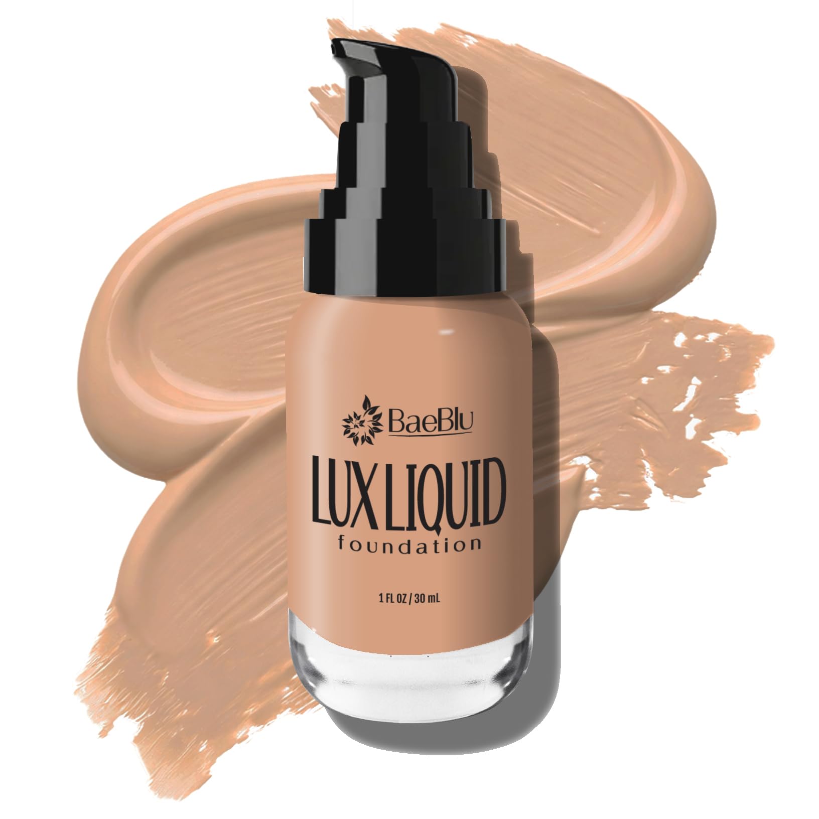 BaeBlu Organic Aloe-Based LUX Foundation Maple – Vegan, Gluten-Free, Made in USA