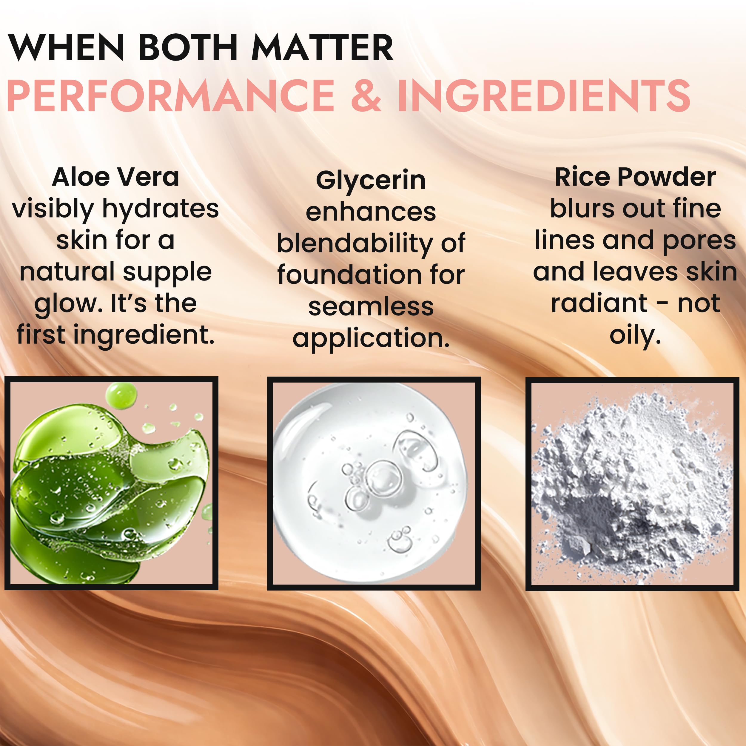 BaeBlu Organic Aloe-LUX Foundation – Vegan, Gluten-Free, Made in USA