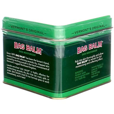 Bag Balm 8 OZ (Pack of 2) – Classic Vermont Skin Moisturizer for Dry Skin & Daily Care