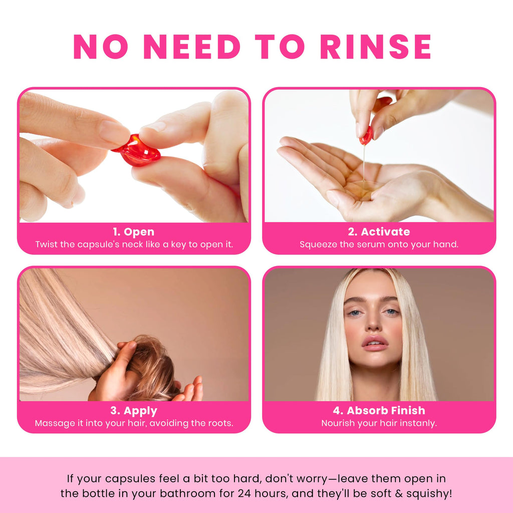 Pure Bali Hair Serum No-Rinse with Argan, Macadamia & Avocado Oils | Bali Secret