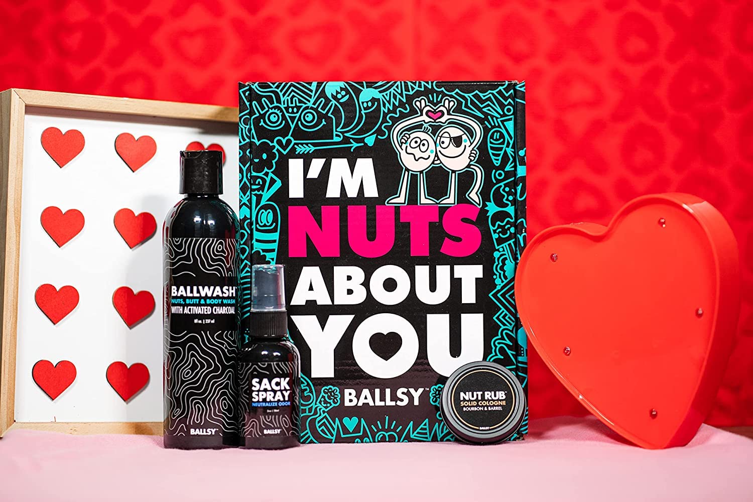Ballsy Nuts About You Sack Pack – Fresh Ballwash, Sack Spray & NutRub | Drift & Dunes