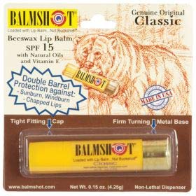 Balmshot Lip Balm Two Pack: Classic & Cool Mint with SPF 15
