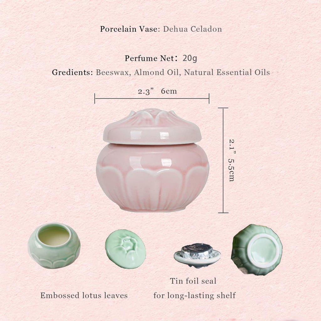 Banami Solid Perfume 3-Pack – Luxury Floral Gift Set for Women | Jasmine, Gardenia, Magnolia | Alcohol-Free Handmade