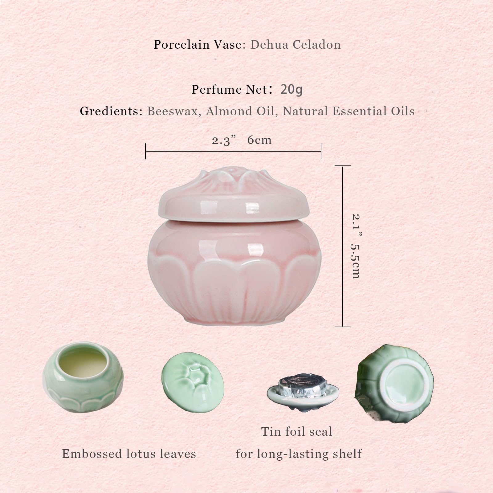 Banami Solid Perfume 3-Pack – Luxury Floral Gift Set for Women | Jasmine, Gardenia, Magnolia | Alcohol-Free Handmade