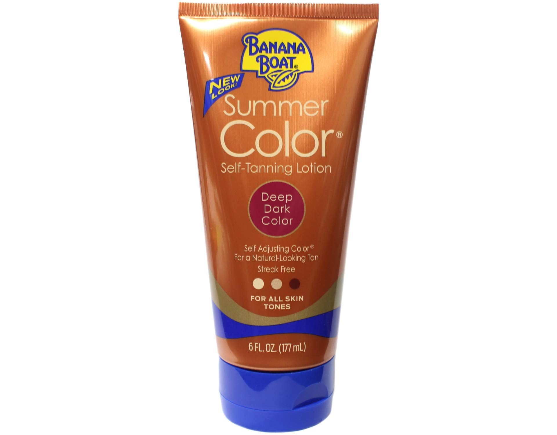 Banana Boat Summer Color Self-Tanning Lotion – Deep Dark (2 x 6 oz)