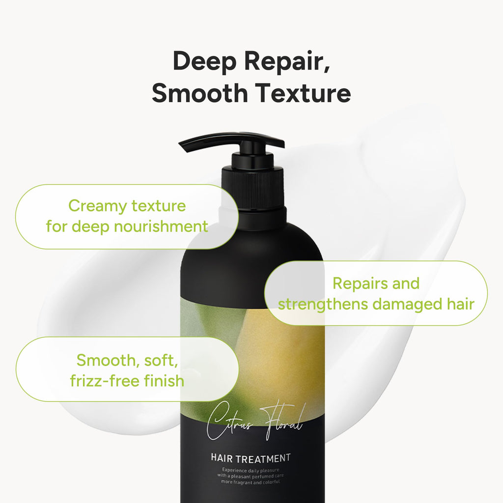 BANANAL Korean Hair Treatment Conditioner - Protein & Moisture-Rich Keratin, Centella & Shea Butter - 500ml