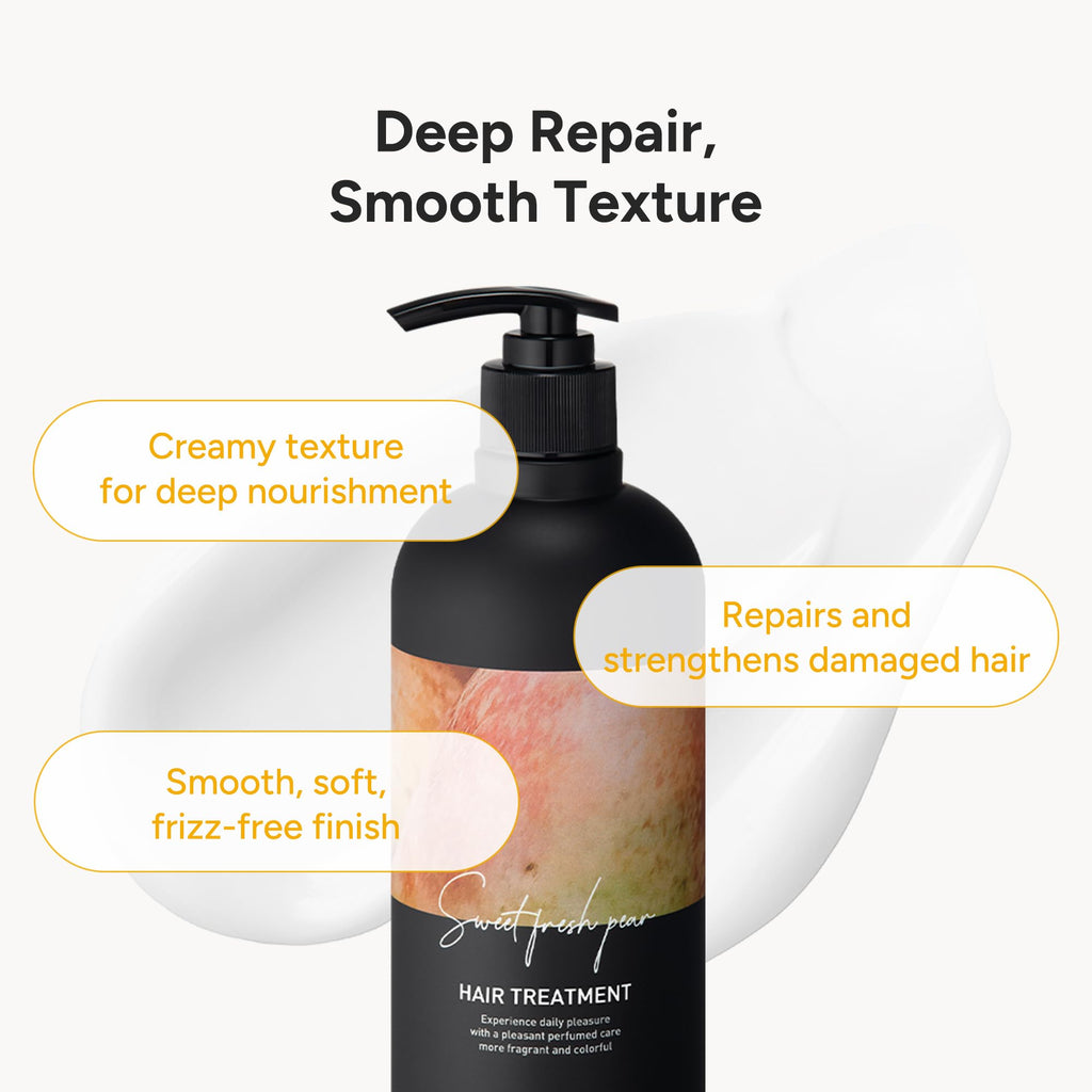 BANANAL Korean Hair Treatment Conditioner - Protein & Moisture for Damaged Hair