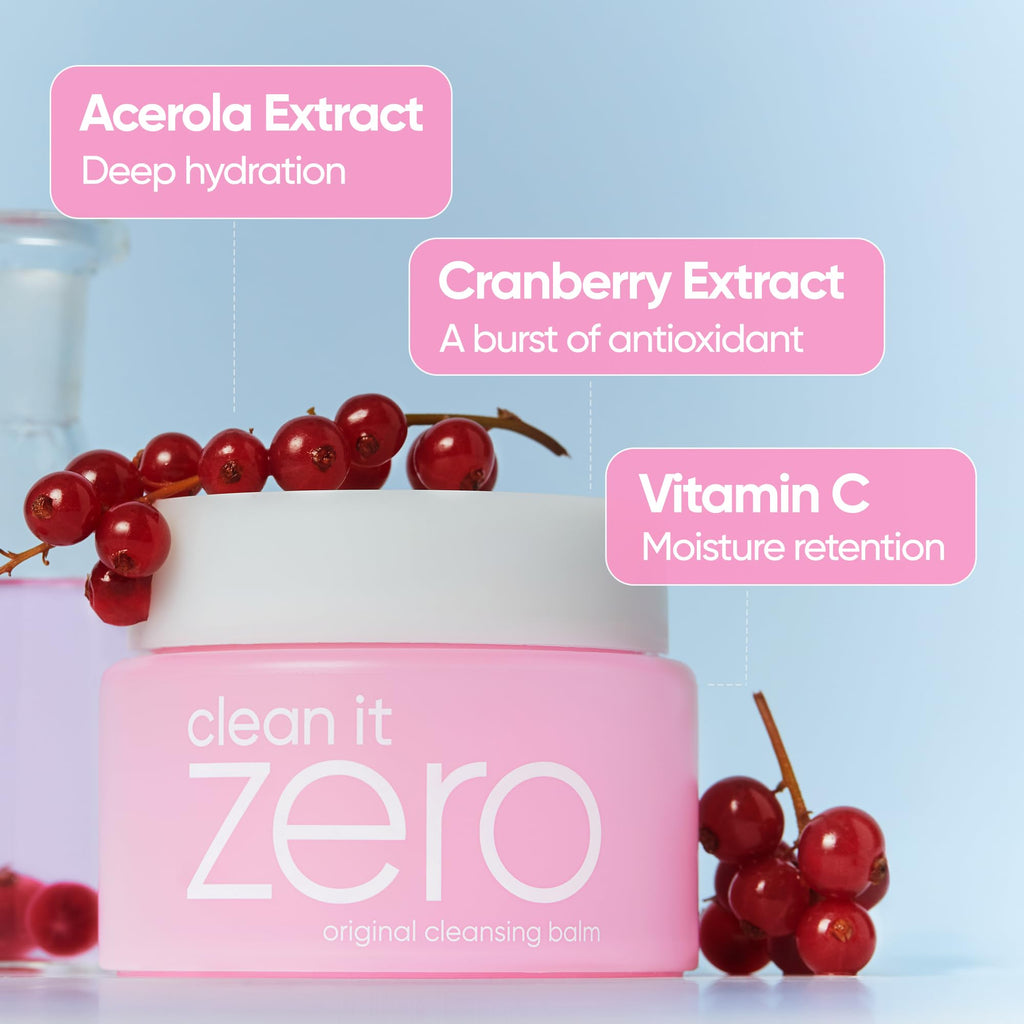 BANILA CO Clean It Zero Original Cleansing Balm | Vegan Makeup Remover for All Skin Types (50ml)