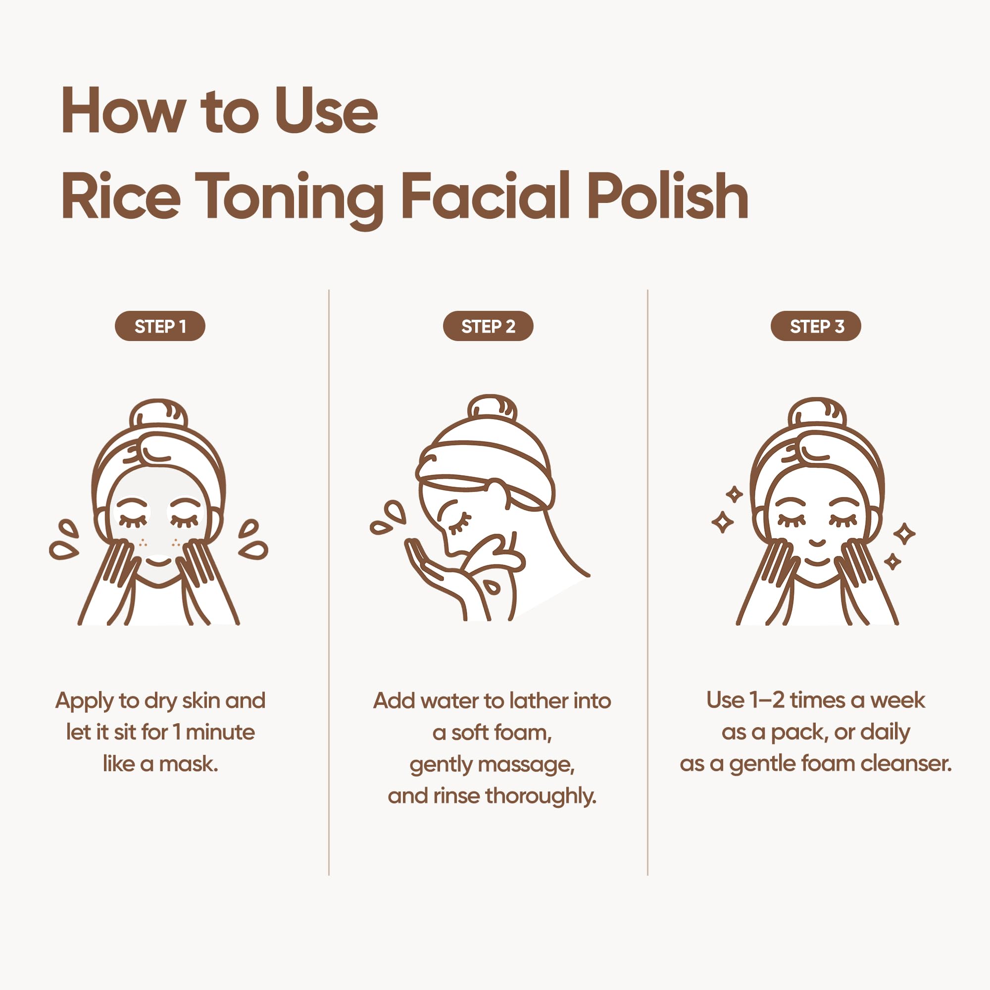 BANILA CO Rice Toning Facial Wash — Vegan Dual-Mode Cleanser with Rice PDRN & Niacinamide