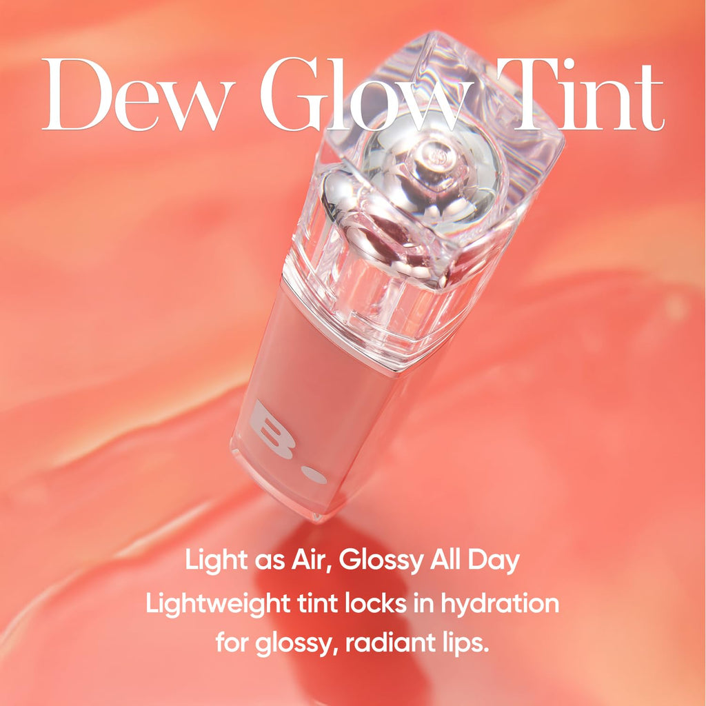 BANILA CO Dew Glow Tint PK01 Pink Guava – Hydrating Lip Tint with Dewy Shine (3.8g)