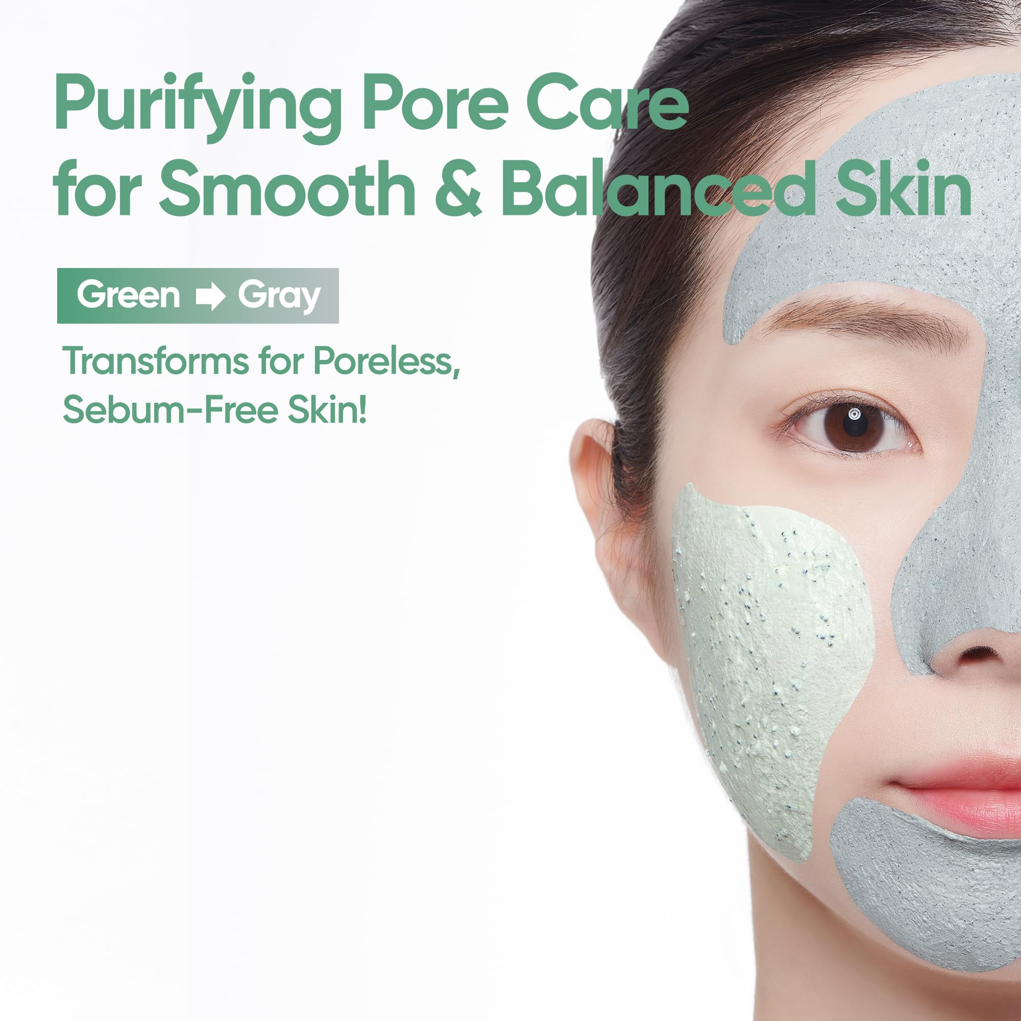 BANILA CO Clean It Zero Charcoal Capsule Pore Polish Mask | Gentle Charcoal Exfoliator with PHA Capsules & Green Clay