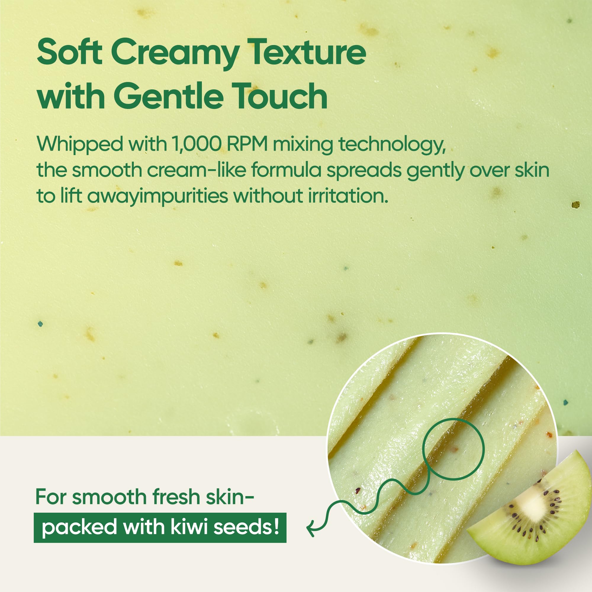 BANILA CO Clean It Zero Kiwi Kale Pore Clarifying Facial Wash | Vegan Cleanser for Smooth, Balanced Skin