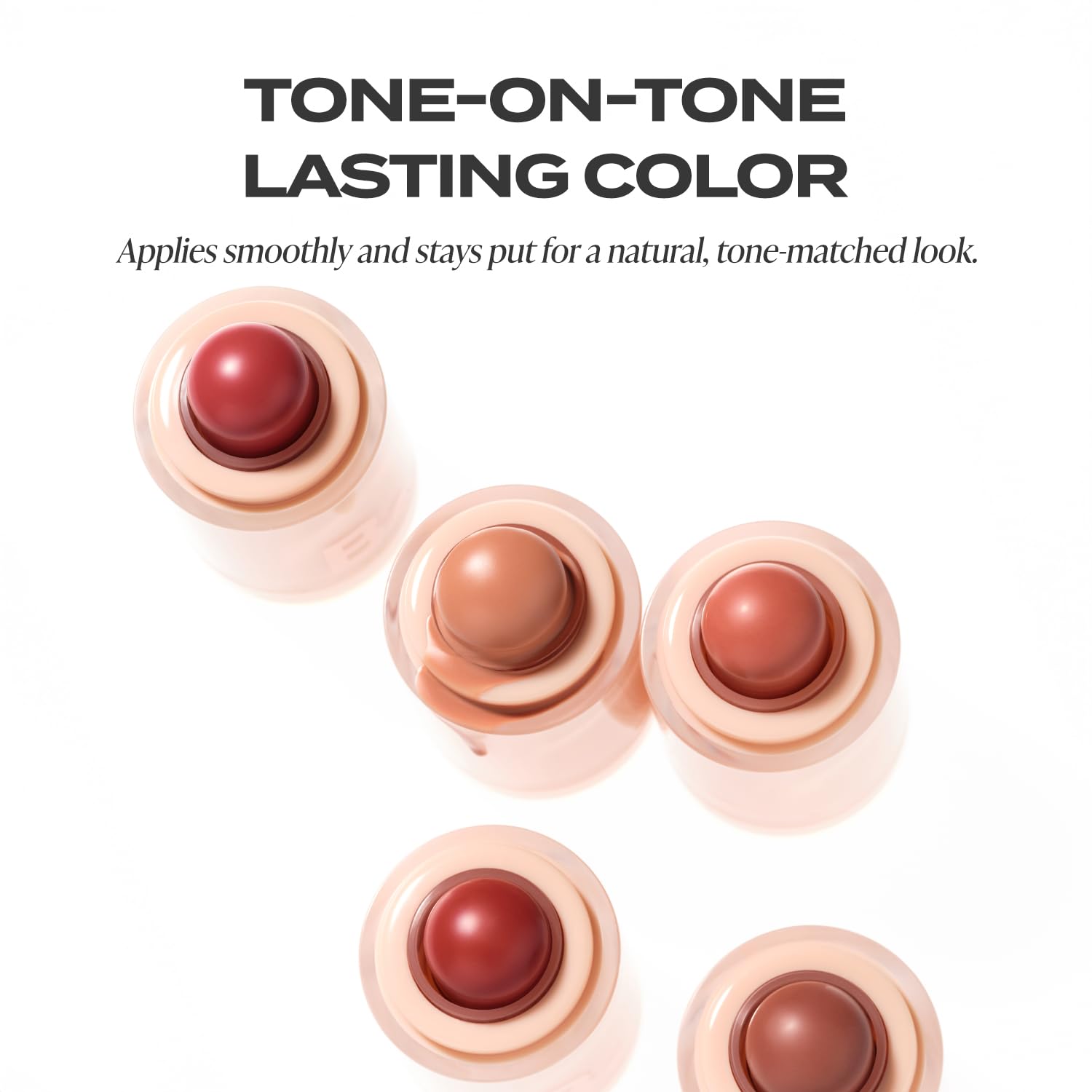 BANILA CO Romantic Blush Lip & Cheek | Creamy Multi-Use Stick in 10 Toffee Chocolate (3.7g)