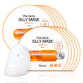 Bano Vita Genic Jelly Mask – Hydrating Fragrance-Free Sheet Mask with Vitamin C, Biotin & Niacinamide