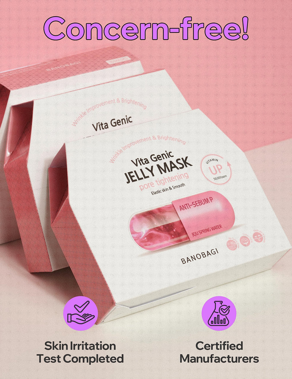 BANOBAGI Vita Genic Jelly Pore Tightening Mask – 11 Vitamin Complex