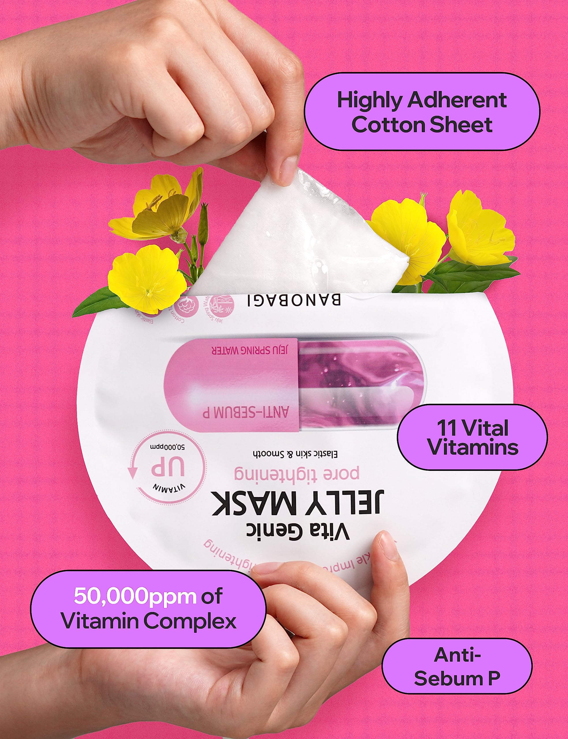 BANOBAGI Vita Genic Jelly Pore Tightening Mask – 11 Vitamin Complex