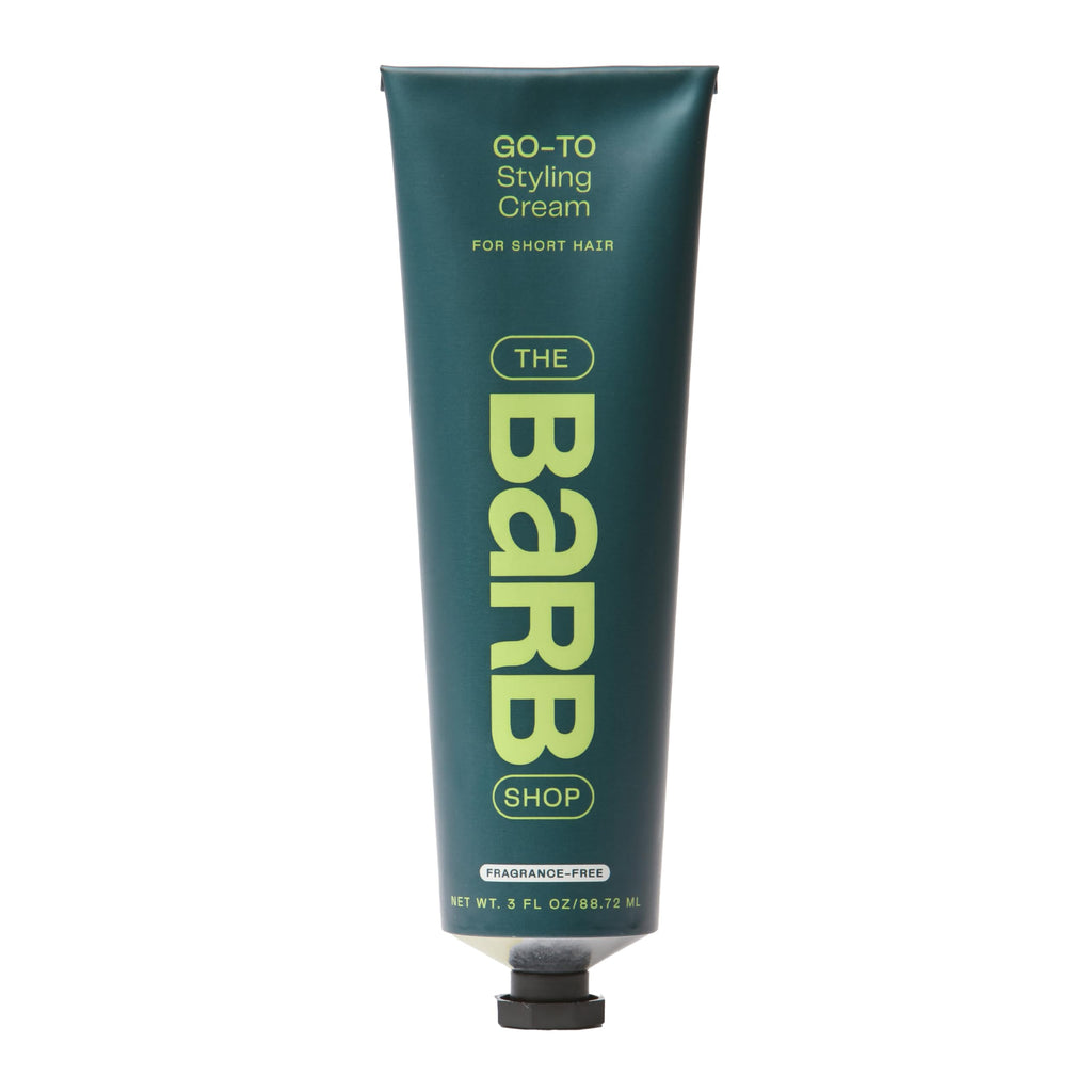 Barb Styling Cream for Women and Men – Soft Hold, Curl Definition, Frizz Control – Fragrance Free – 3 fl oz | The Barb Shop