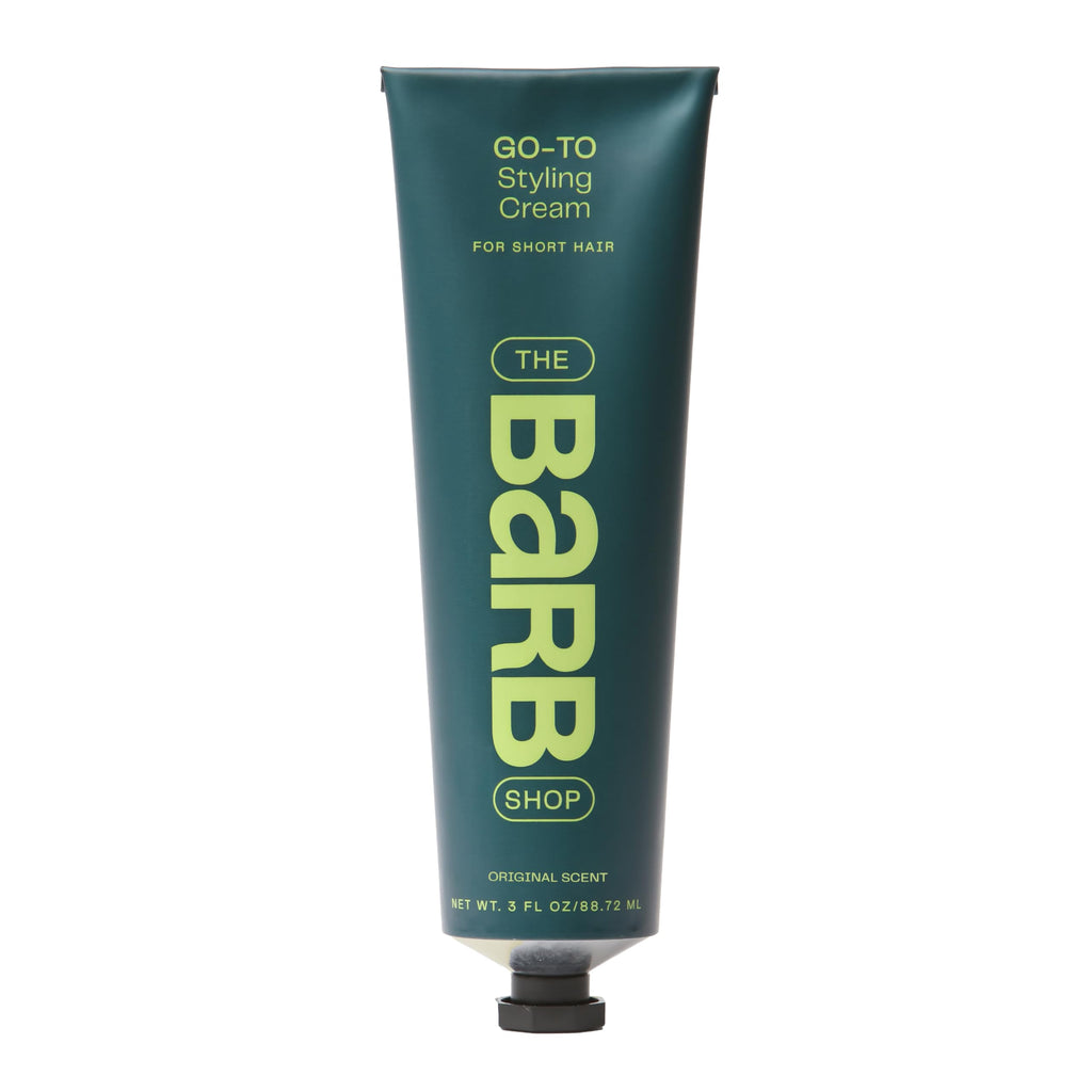 Barb Styling Cream | The Barb Shop – Soft Hold, Curl Definition, Frizz Control (3 fl oz)