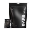 BARE Wipes 1 Pack (20 Wipes) – Portable Face & Body Wipes with Tea Tree, Chamomile & Aloe