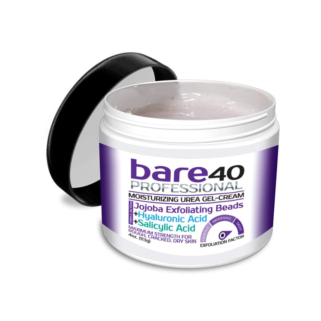 Scientific Solutions Global BARE 40 PRO – 40% Urea Gel with 2% Salicylic Acid, Hyaluronic Acid & Aloe
