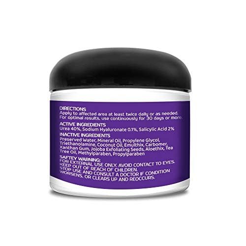 Scientific Solutions Global BARE 40 PRO – 40% Urea Gel with 2% Salicylic Acid, Hyaluronic Acid & Aloe