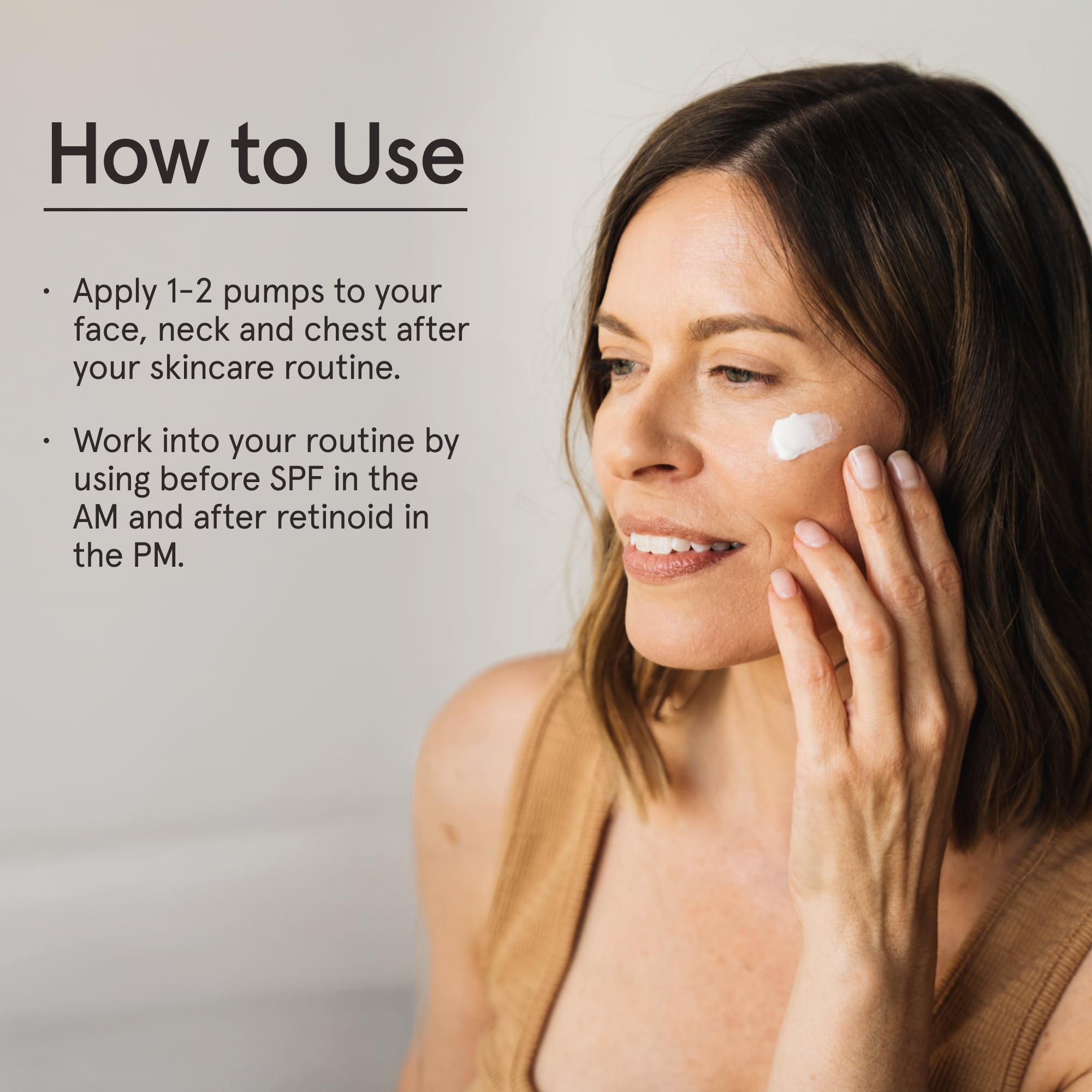 Barefaced Hydrating Lotion 1.7 oz – Oil-Free Moisturizer with Niacinamide, Hyaluronic Acid & Ceramides