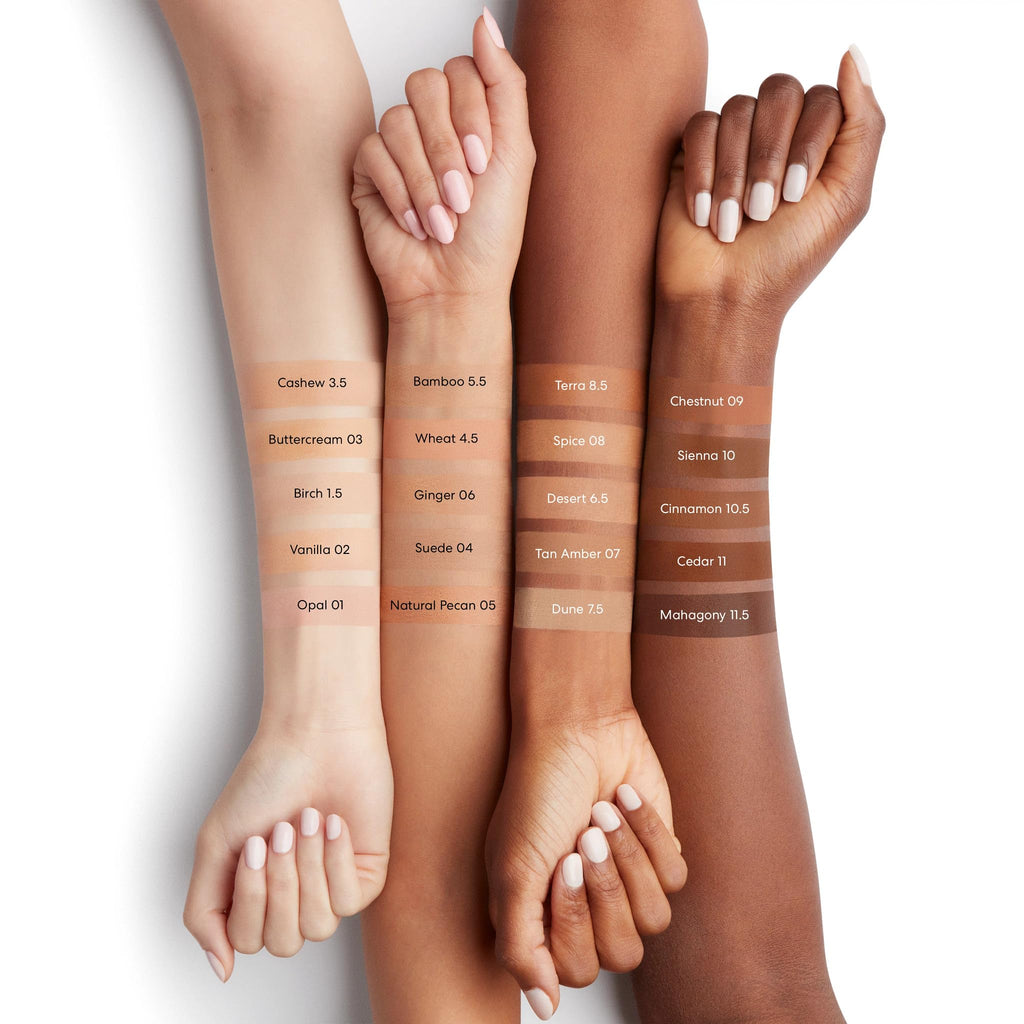 BareMinerals Complexion Rescue Natural Matte Tinted Moisturizer Cashew 3.5 | Vegan, SPF 30 Mineral Sunscreen
