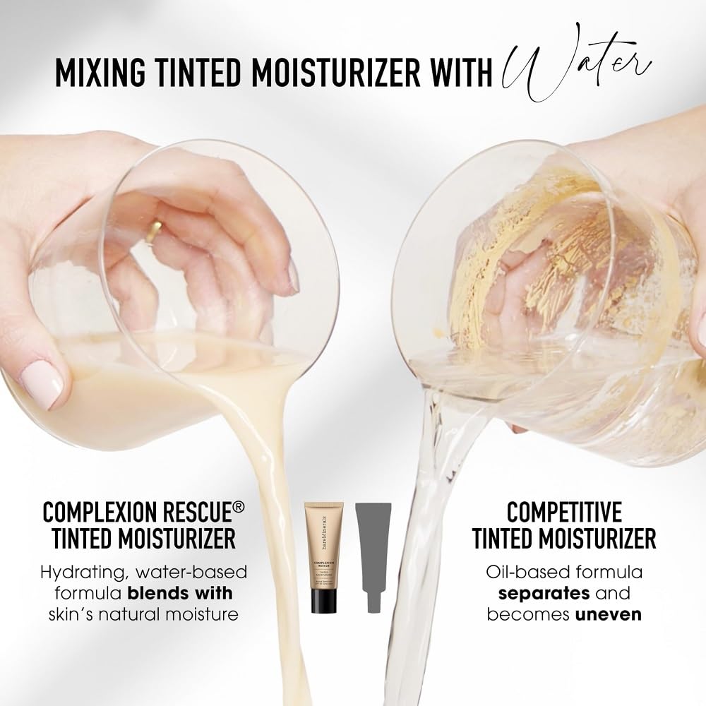 bareMinerals Complexion Rescue Tinted Moisturizer SPF 30 – Buttercream 03 | Vegan, Cruelty-Free & Dermatologist-Tested