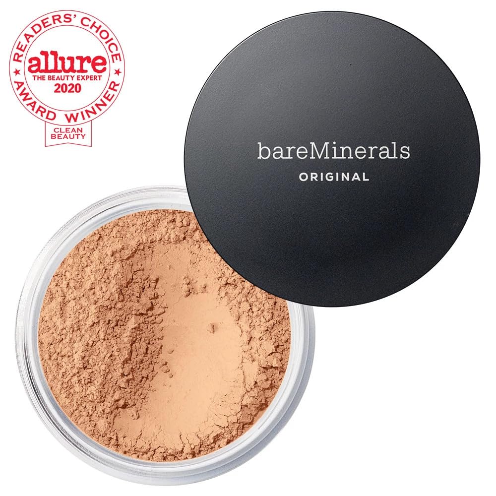 bareMinerals Original Loose Powder Foundation SPF 15 – Soft Medium 11 | Vegan, Cruelty-Free, Dermatologist-Tested