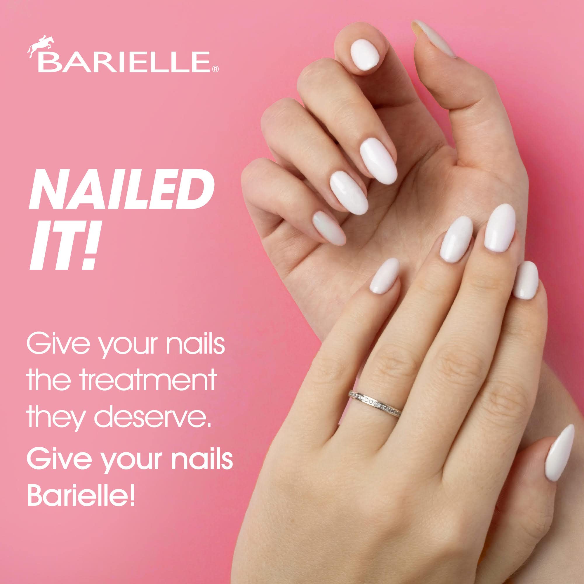 Barielle Hydrating Ridge Filler Base Coat 0.5 oz (2-Pack) | Smooth Ridged Nails & Prep for Polish | Difeel