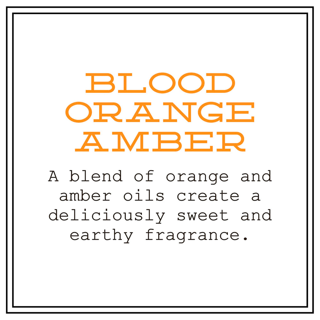 BARR-CO Hand Soap Refill – Natural Liquid Soap with Blood Orange & Amber, 16 fl oz