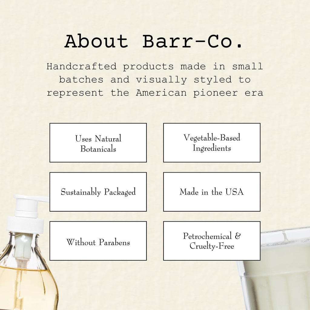 Barr-Co Reserve Fine Bath Salts – Woody & Earthy Scent, 32 oz, Handcrafted in USA