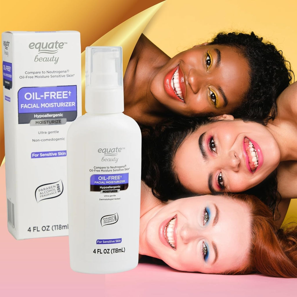 Basket Goods Equate Beauty Oil-Free Moisture: Daily Hydrating Facial Moisturizer & Neck Cream