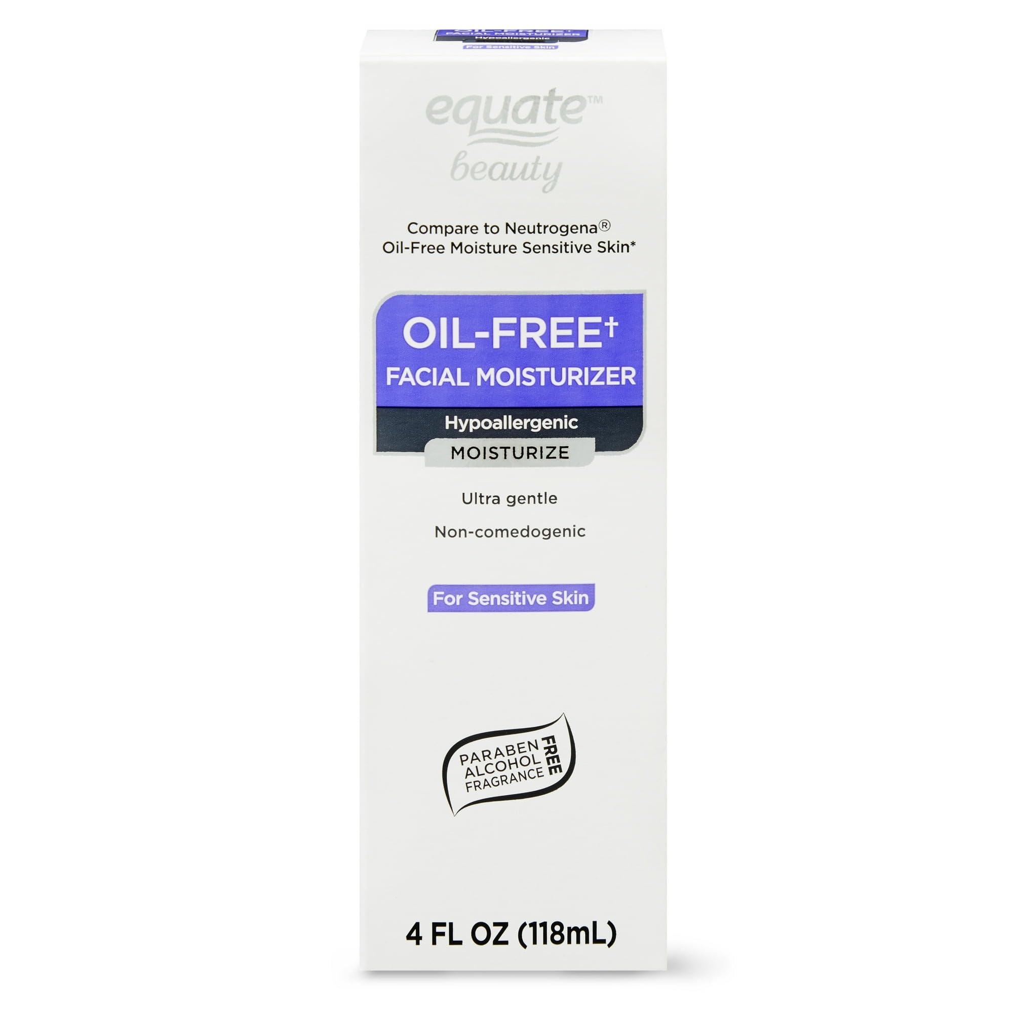 Basket Goods Equate Beauty Oil-Free Moisture: Daily Hydrating Facial Moisturizer & Neck Cream