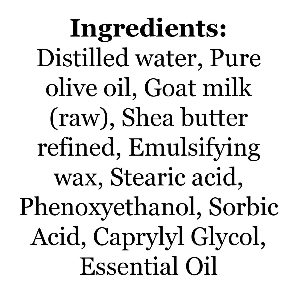 Bates Family Farm Goat Milk Lotion with Peppermint – 8 oz Shea Butter & Essential Oils