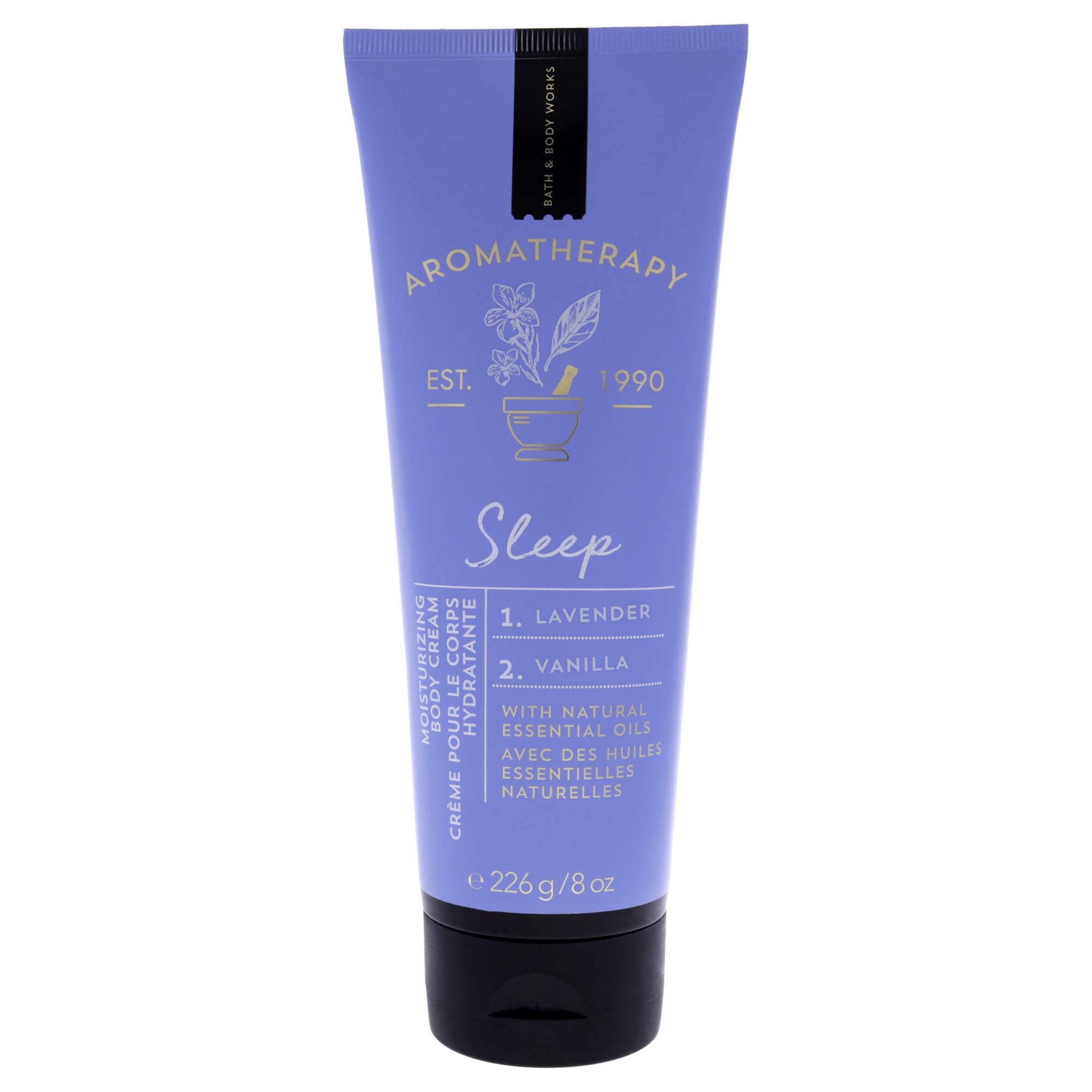 Bath & Body Works Aromatherapy Sleep Lavender-Vanilla Body Cream – 8 oz