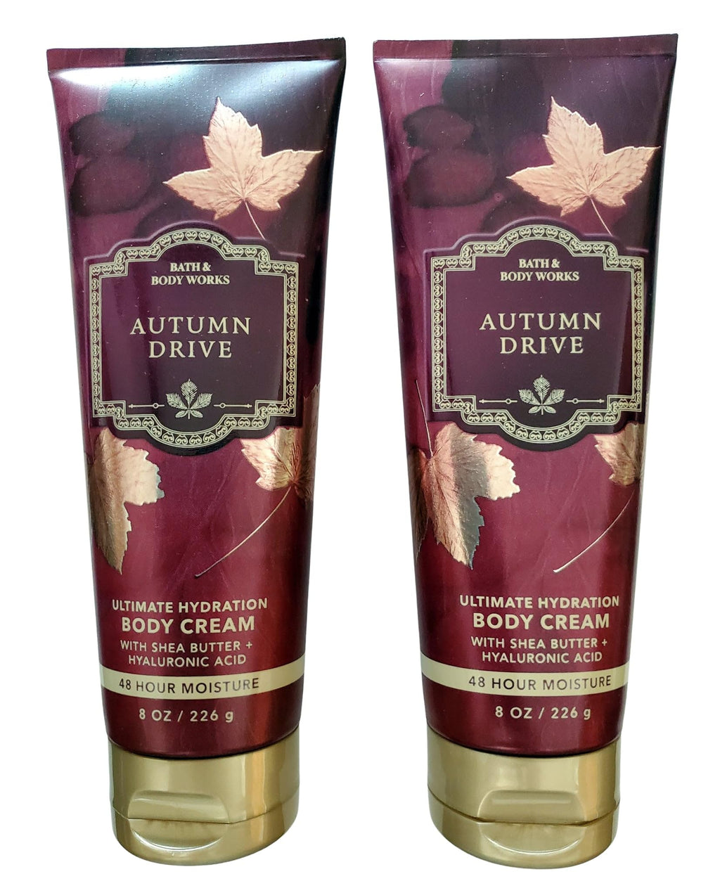 Bath & Body Works Autumn Drive Ultimate Hydration Body Cream – 8oz Pack of 2