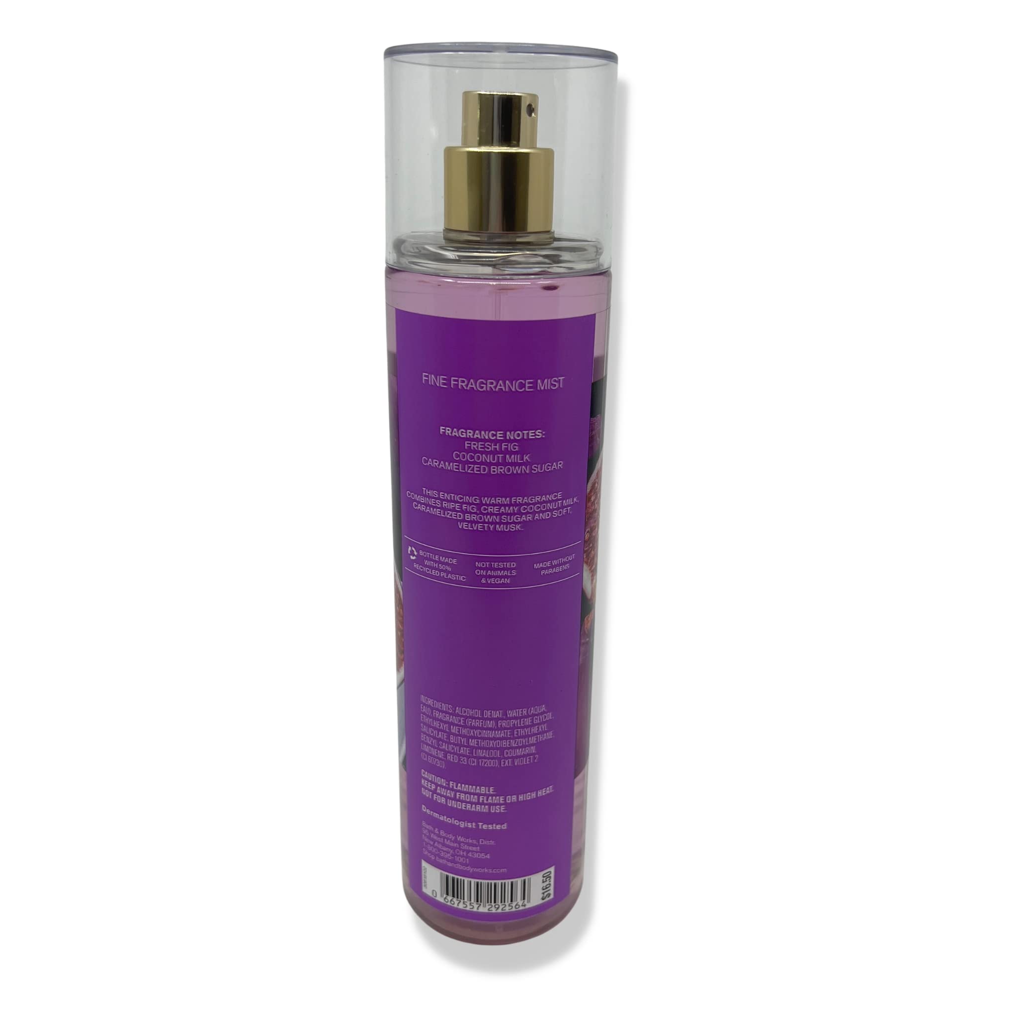 Bath & Body Works Brown Sugar & Fig Fine Fragrance Mist 8oz – 3-Pack