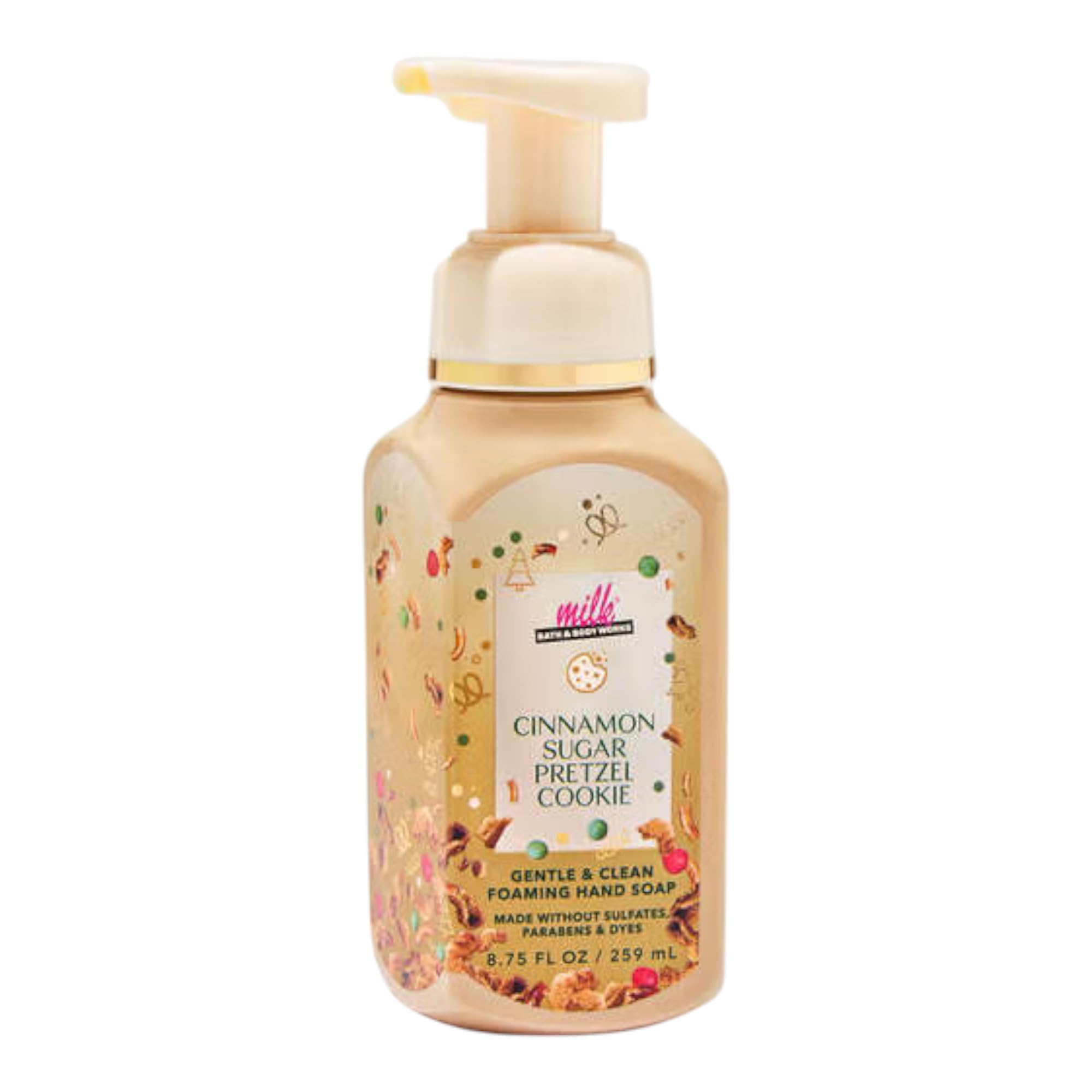 Bath & Body Works Cinnamon Sugar Pretzel Cookie Gentle Foaming Hand Soap – 8.75 oz
