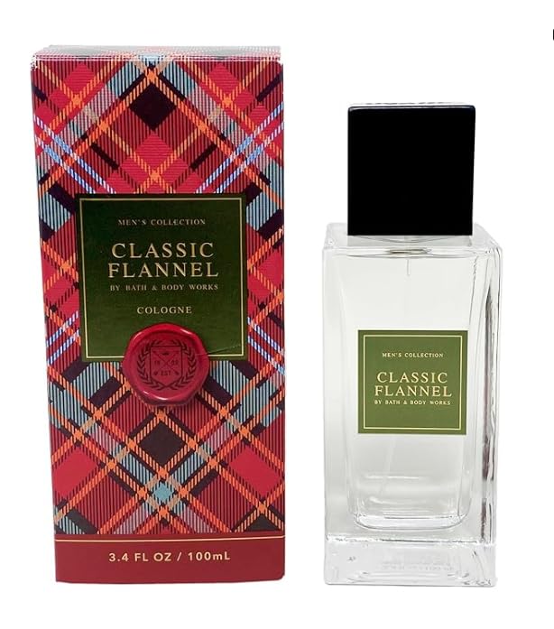 Bath & Body Works Classic Flannel Cologne Spray – 3.4 fl oz / 100 mL