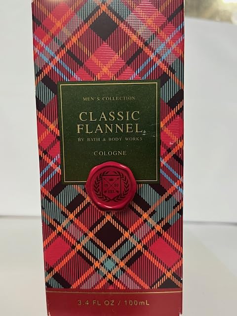 Bath & Body Works Classic Flannel Cologne Spray – 3.4 fl oz / 100 mL