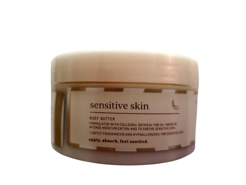 Bath & Body Works Sensitive Skin Milk Fragranced Whipped Body Butter with Colloidal Oatmeal – 6.5 oz