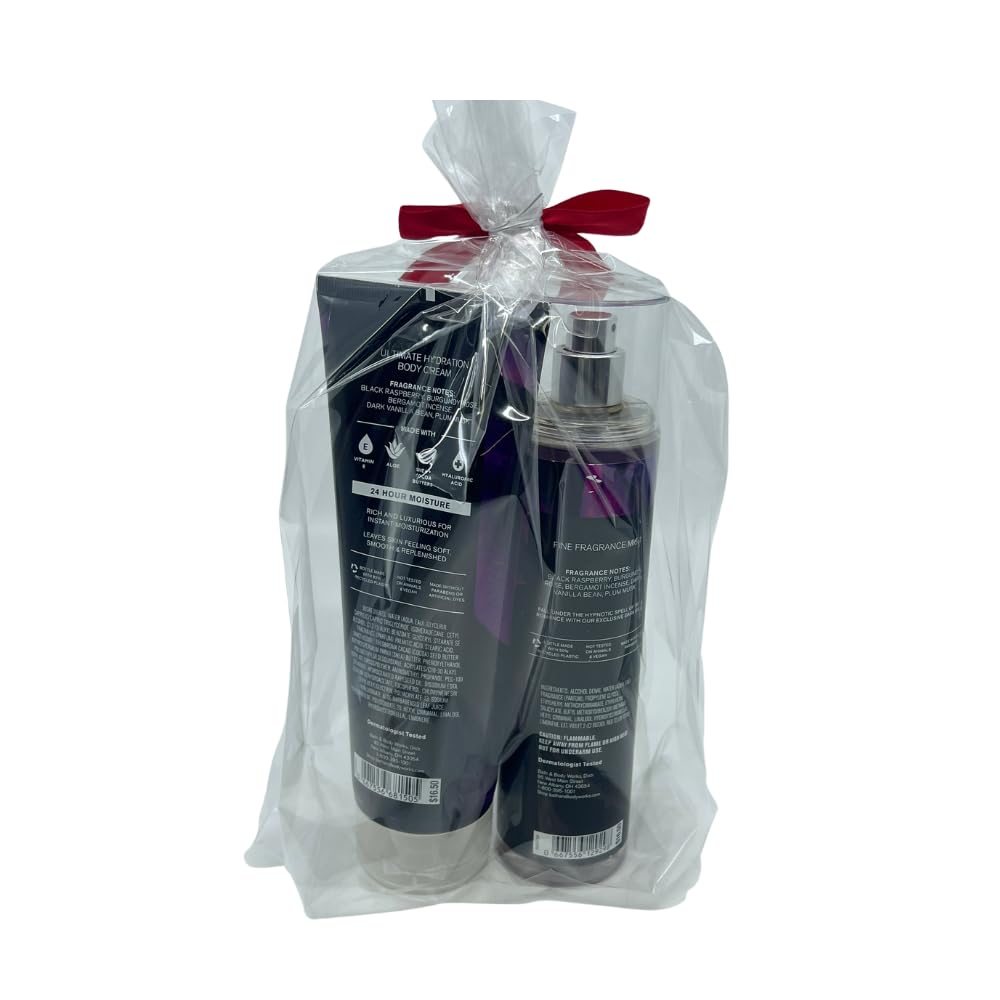 Bath & Body Works Dark Kiss 2-Piece Gift Set – Fine Fragrance Mist & Ultimate Hydration Cream